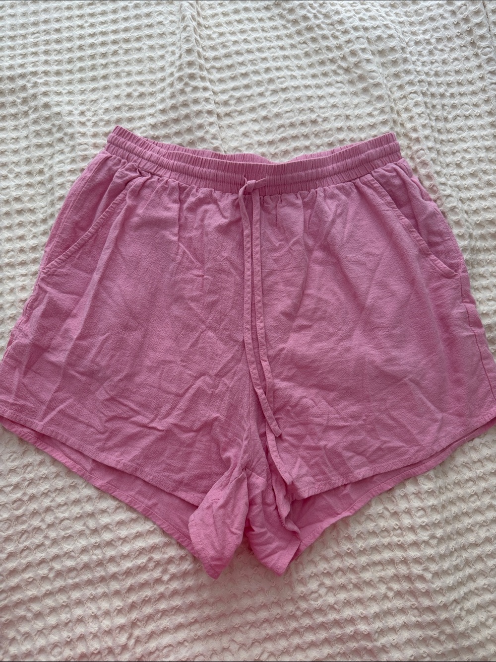 Amazon Women’s Pink Shorts - Relaxed Lounge Shorts